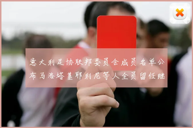 意大利足协联邦委员会成员名单公布马洛塔基耶利尼等人全员留任继续服务